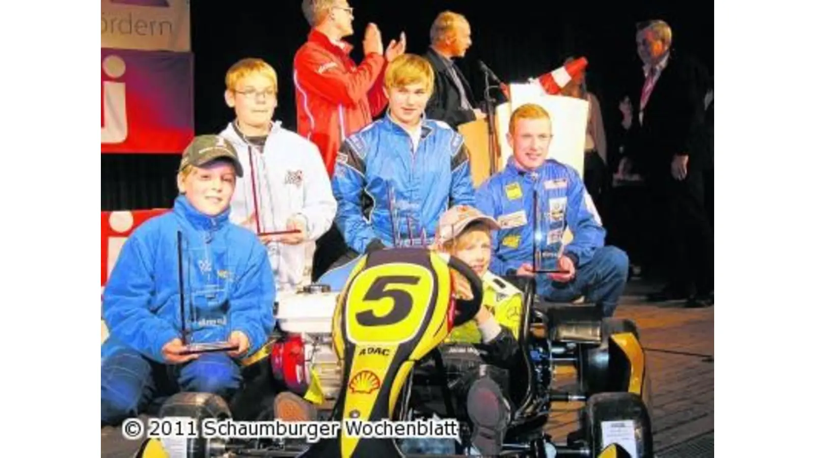 Innenminister lobt SFG für die tolle Organisation der Kart-Meisterschaft (Foto: km)