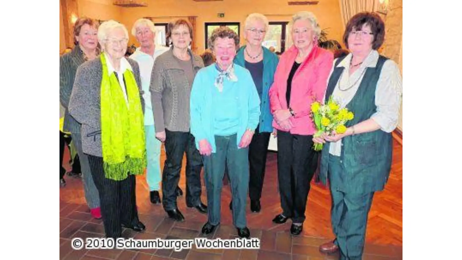 Der Vorstand des Frauenvereins macht noch eine Runde weiter (Foto: km)
