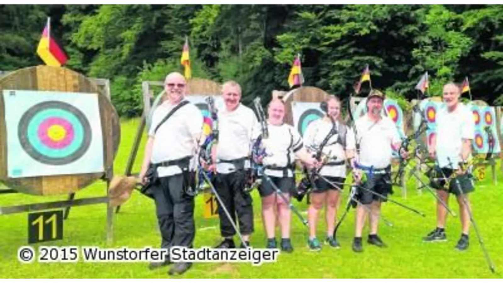 Fünf erste Plätze für die Loccumer Bogenschützen (Foto: jan)