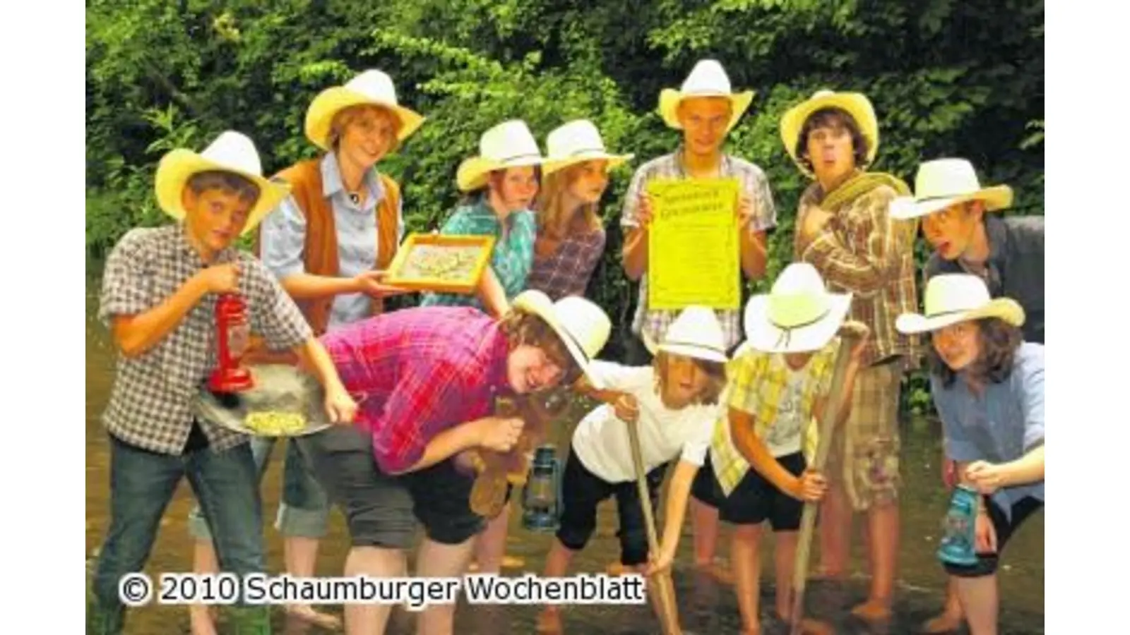 Kirchenjugend gräbt nach Gold (Foto: red)