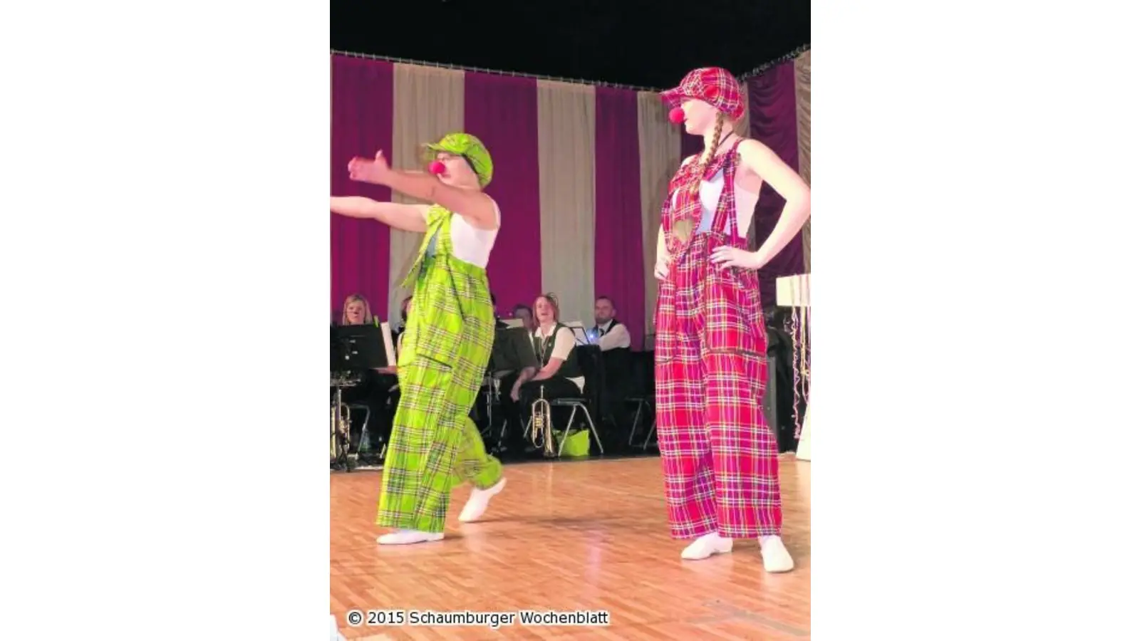 Keine Scheu in der großen Show (Foto: red)