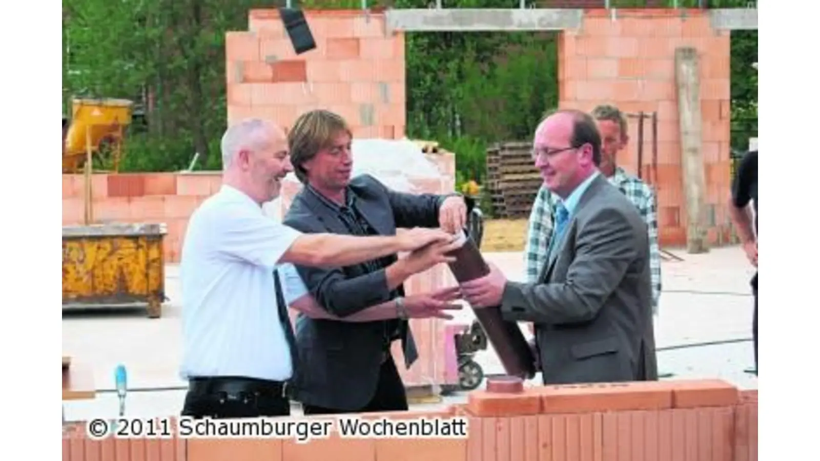 Kurz bevor der Mörtel wirklich anbrennt (Foto: wa)