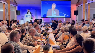 147 stimmberechtigte Mitglieder stärken dem Vorstand und Aufsichtsrat zwar mehrheitlich den Rücken, doch es gab auch Gegenstimmen zu den Bilanzzahlen. (Foto: ste)