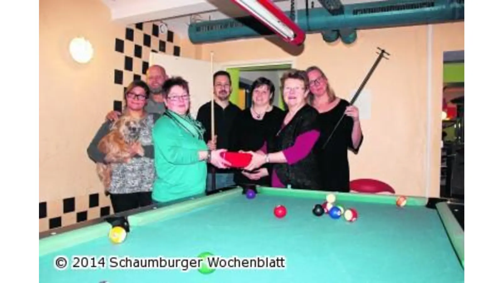 Weihnachtsgeschenk für die Alte Polizei (Foto: ag)