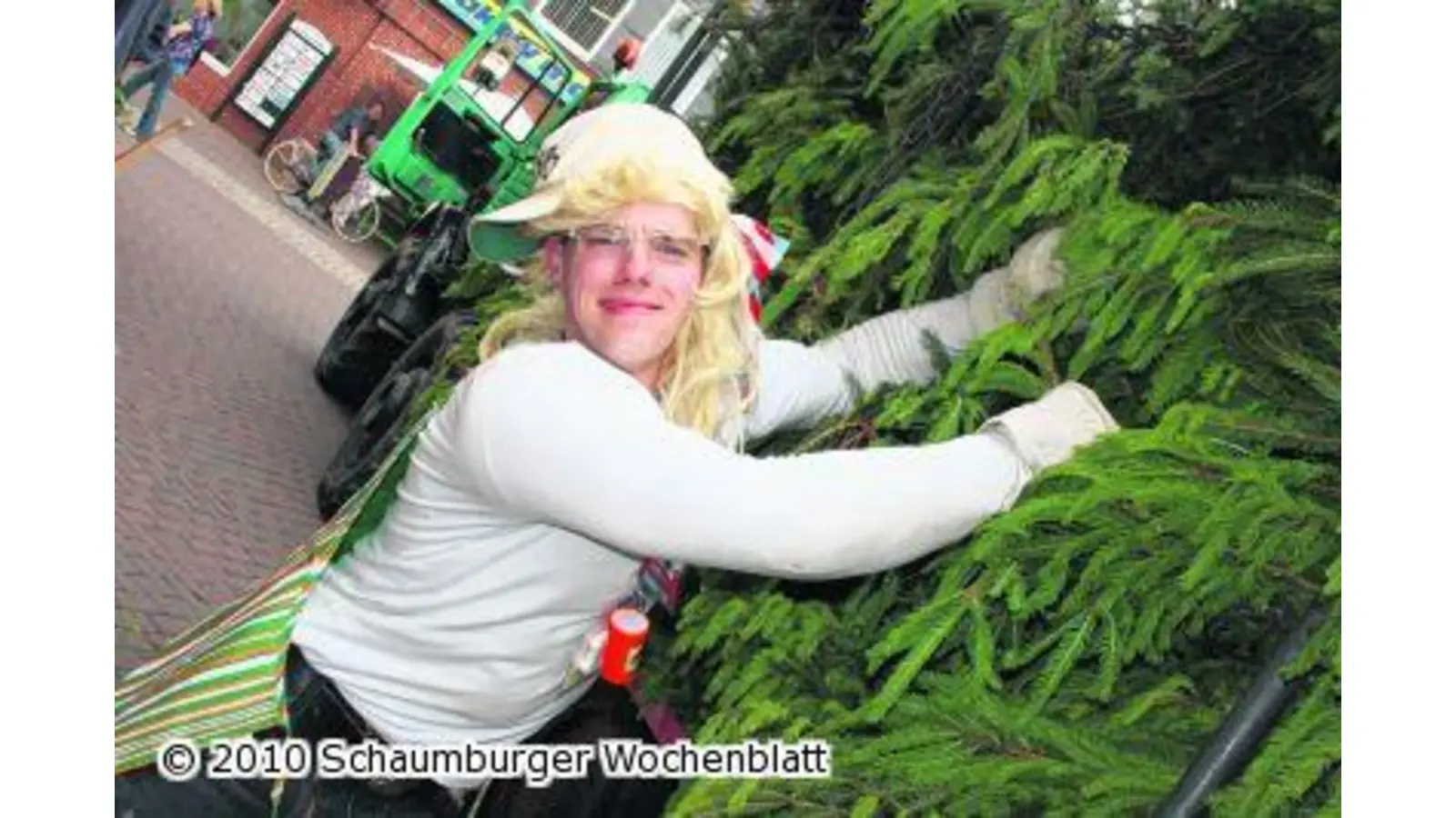 Das Grüne wird an Rotts verteilt (Foto: mr)