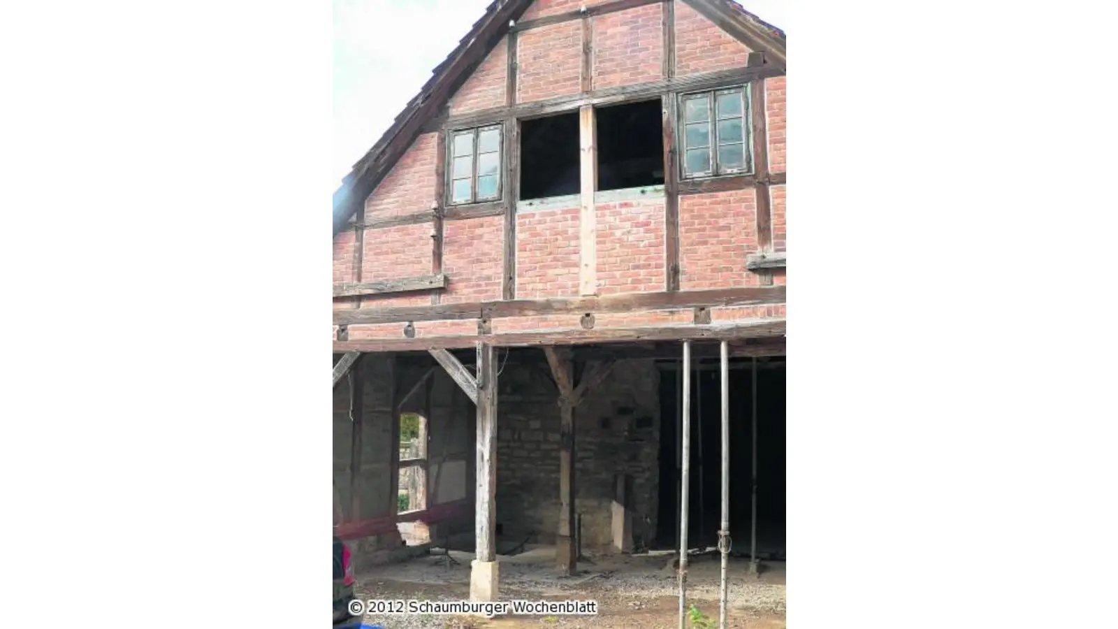 Altes Rathaus erhält neues Kleid (Foto: al)