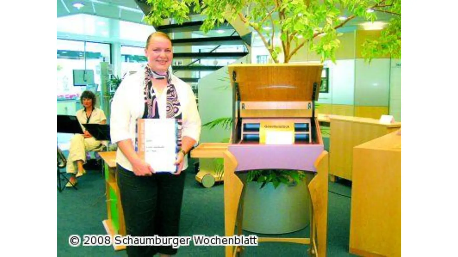 Volksbank zeigt schöne Gesellenstücke der Tischler (Foto: red)