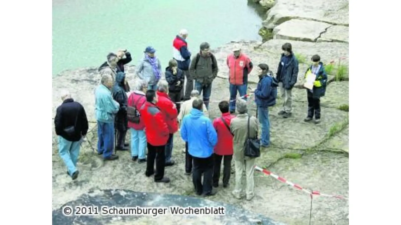 Dinosaurierfährten locken in den Steinbruch (Foto: pp)