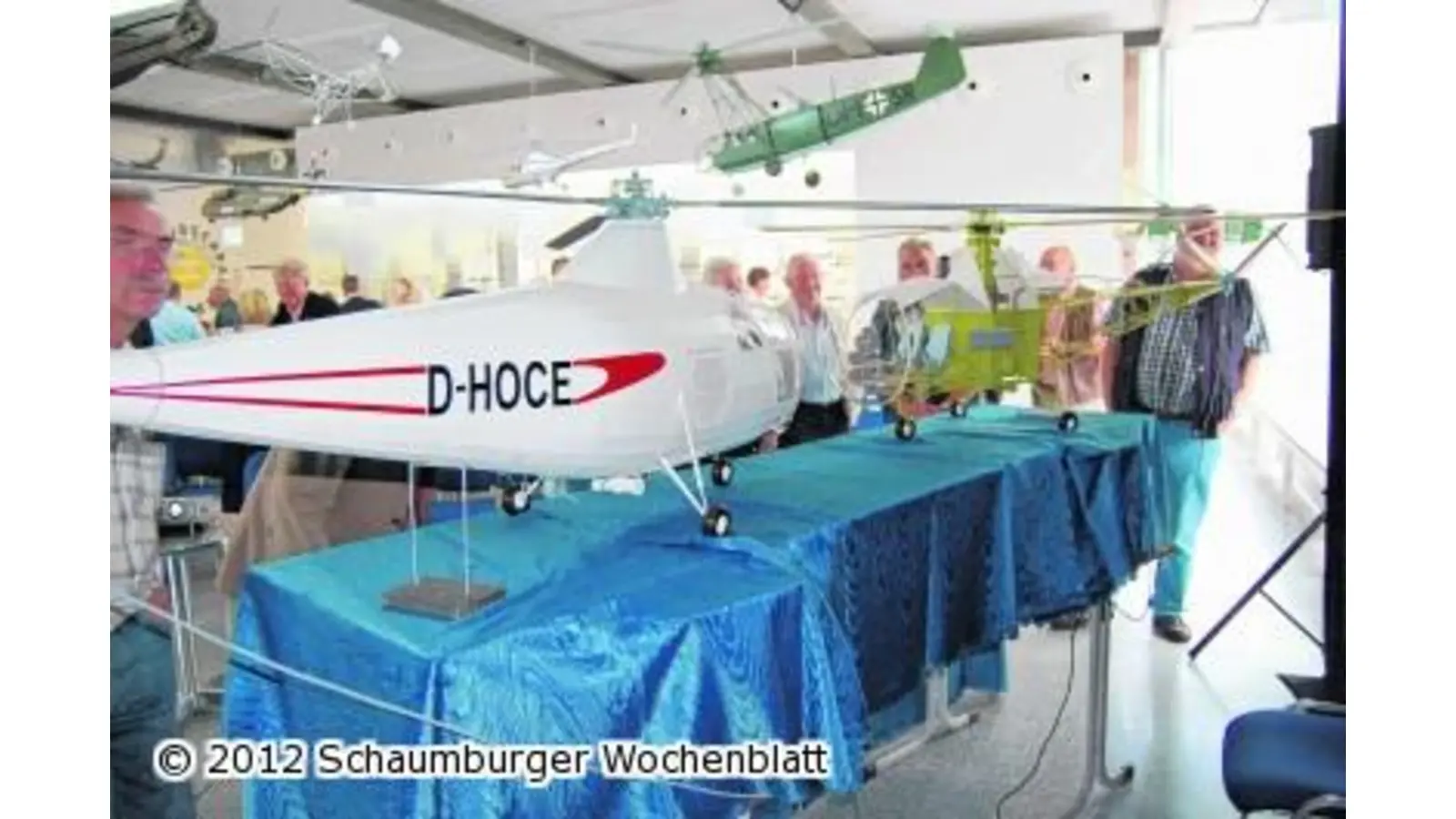 Zwei neue Modelle sind ab sofort im Hubschraubermuseum zu sehen (Foto: red)