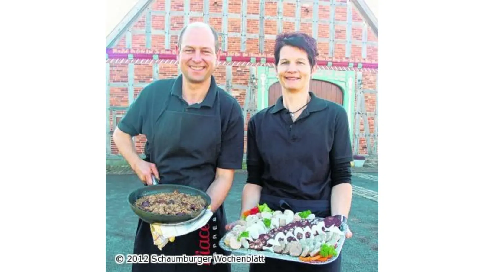 Schlachteessen im Bauernhaus (Foto: wtz)