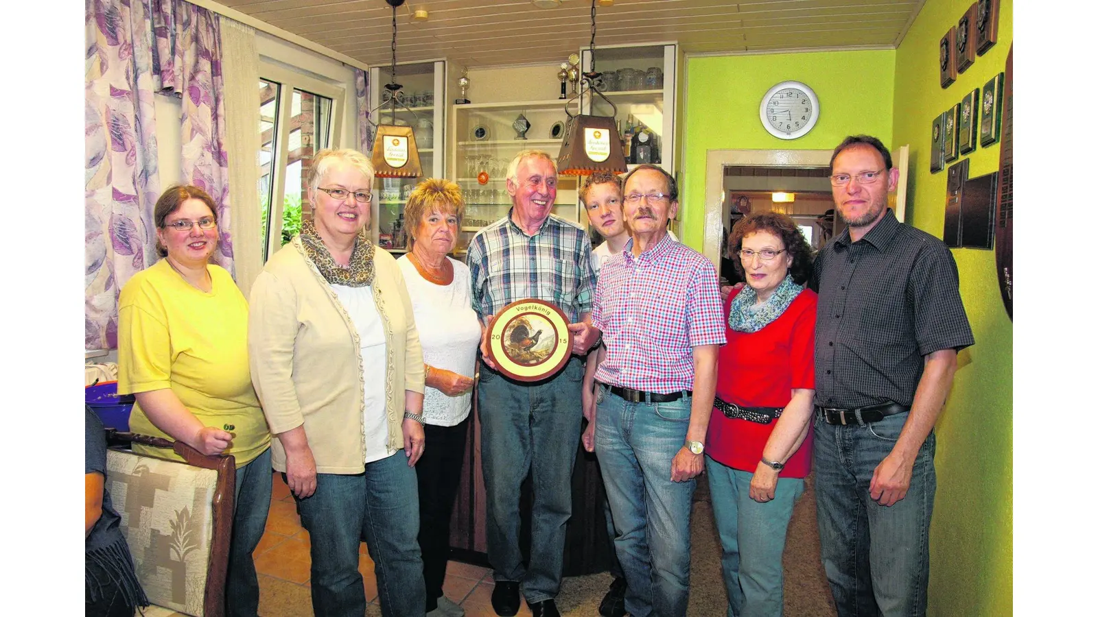 Schießsportgruppe schießt den Vogel ab (Foto: gi)