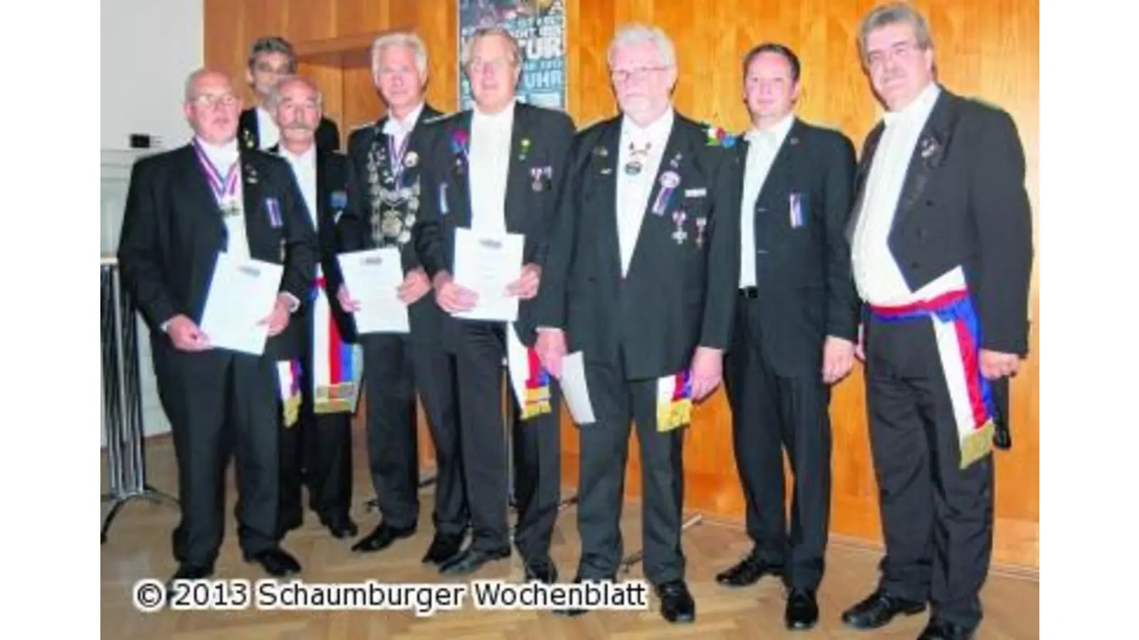 Bückeburger Bürgerbataillon hat das Kommando in der Stadt übernommen (Foto: red)