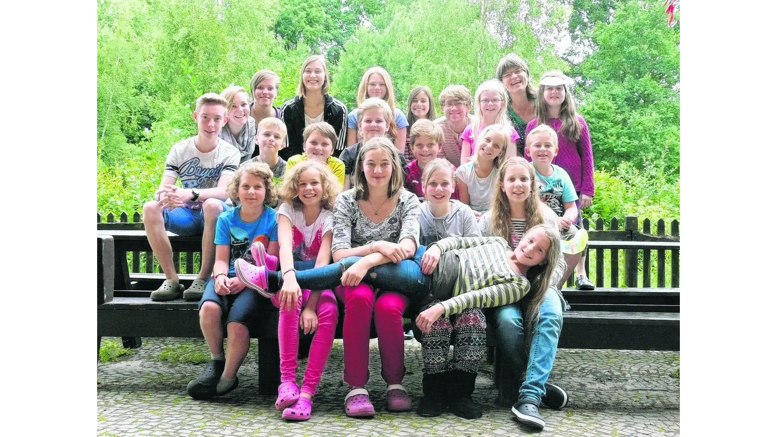 Kinderfreizeit im Bahnhof Göhrde (Foto: lo)