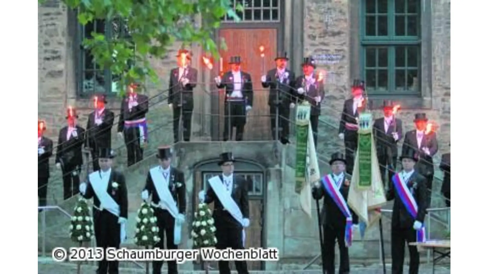 Stimmungsvoller Ausklang im Fackelschein (Foto: bb)