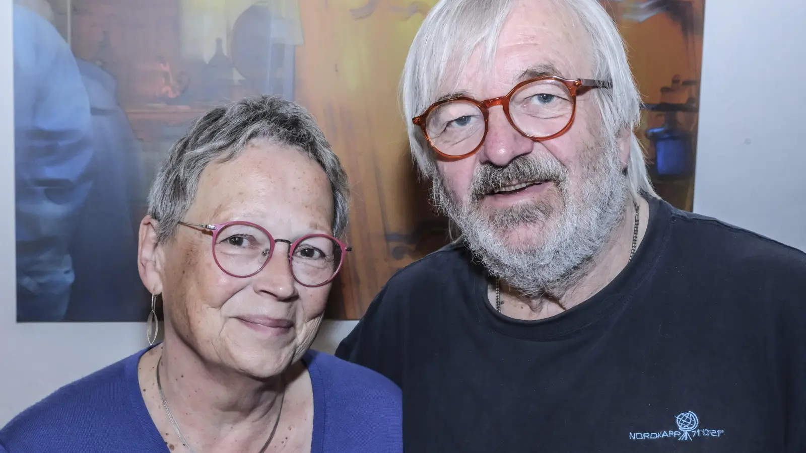 Stellen gemeinsam Bilder aus: Das Bückeburger Künstlerehepaar Anka und Heiko Knechtel. (Foto: H.KNECHTEL 2ART)