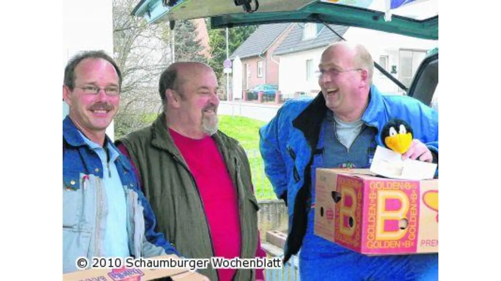 Sogar für das Benzin finden sich Spender (Foto: al)