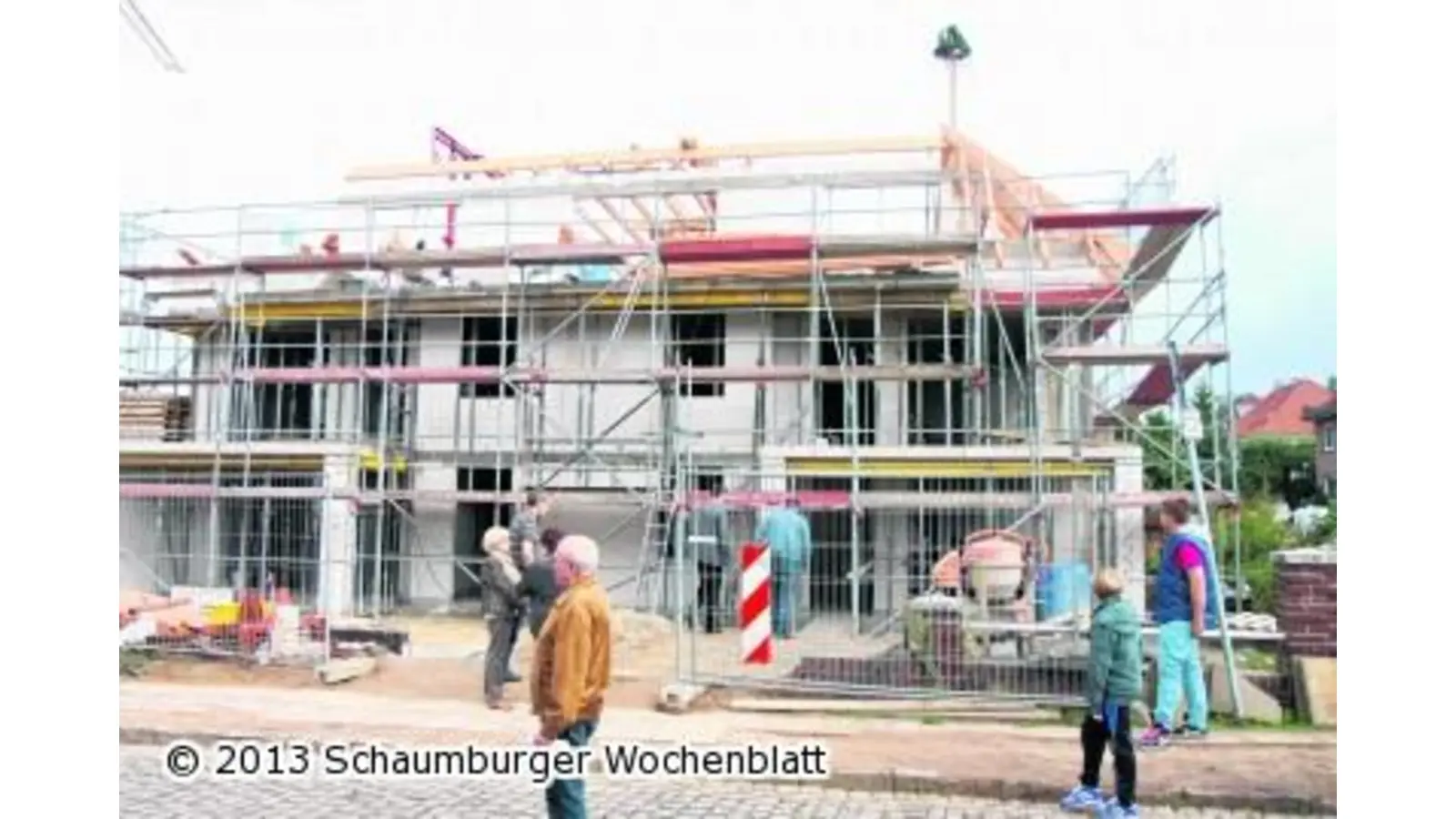 Großes Richtfest in der Bürgermeister-Ocker-Straße (Foto: bb)