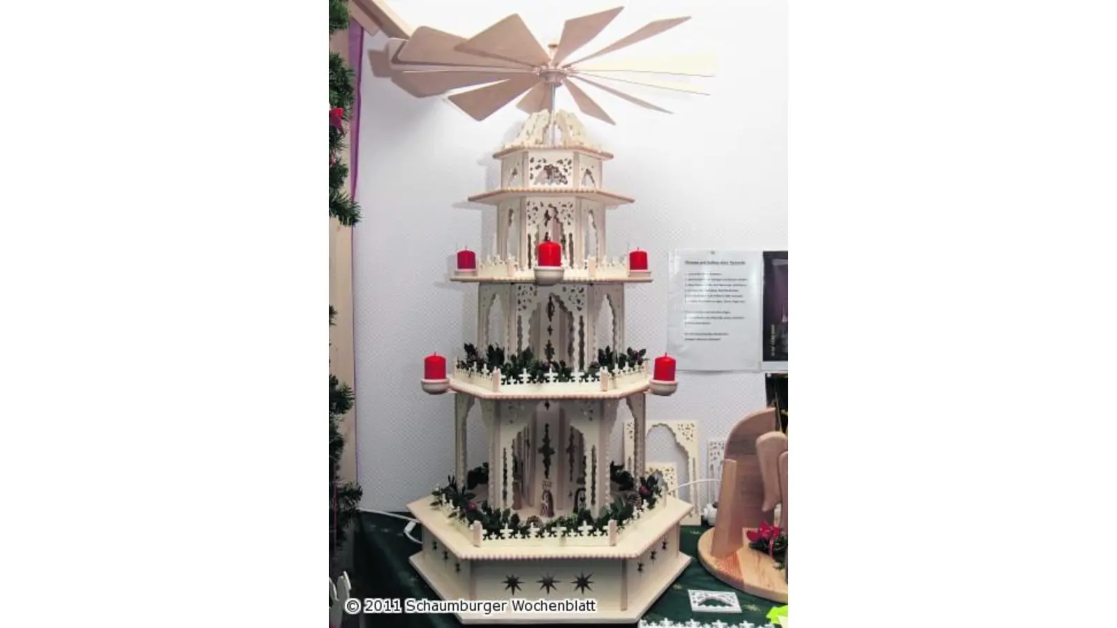 Ausstellung im Advent zeigt filigrane Laubsägearbeiten (Foto: bb)