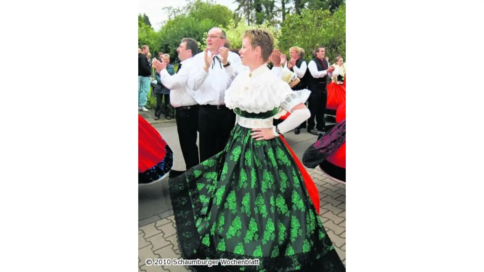Beim Erntefest geht es kräftig rund (Foto: bb)