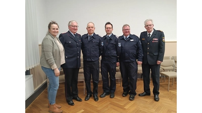 v.l.n.r.: Dörte Worm-Kressin, Fritz Kranz, Stephan Konczak, Jan Jünemann, Frank Belte, Klaus-Peter Grote. (Foto: privat)