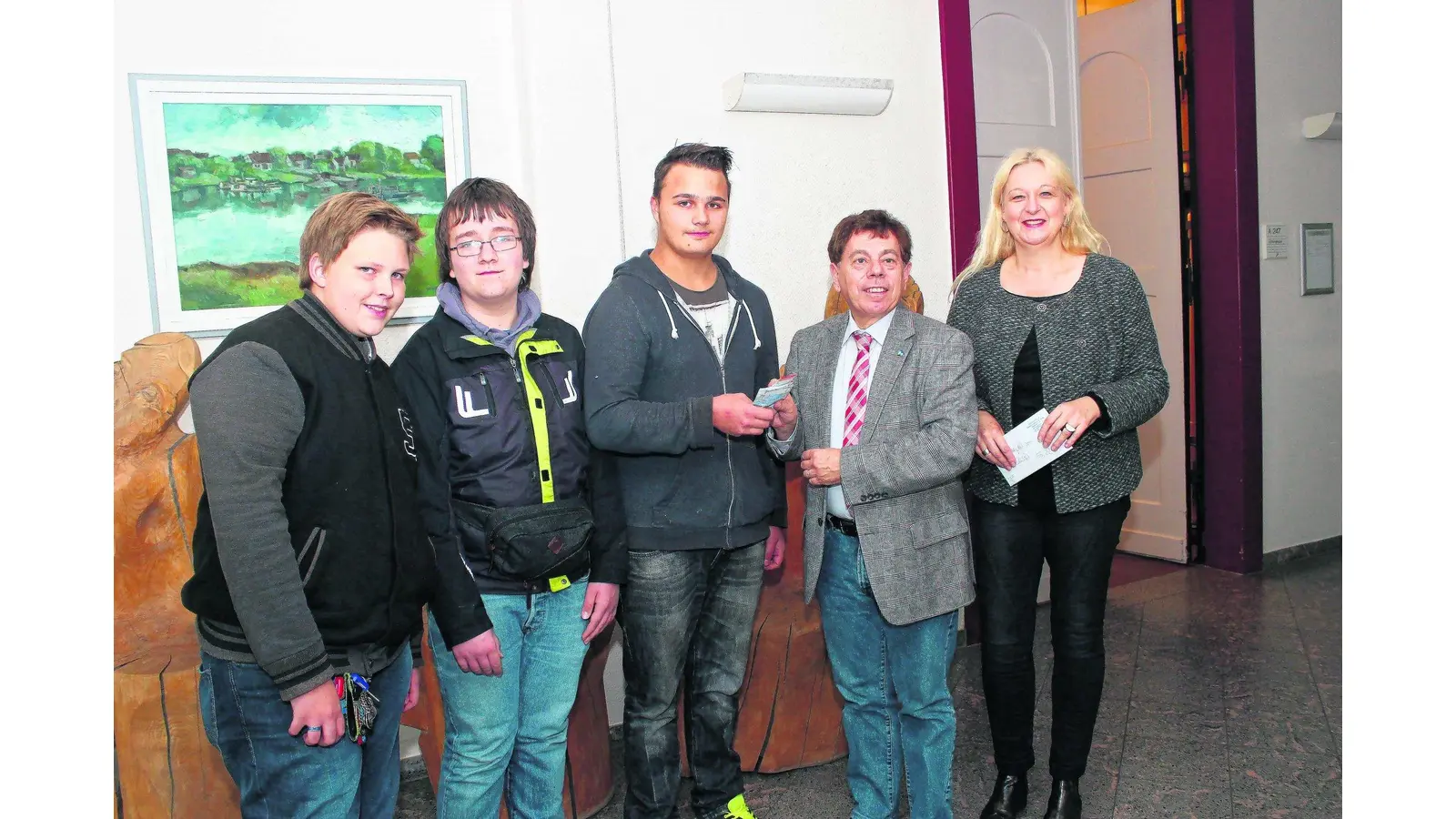 Fröbelschule unterstützt Flüchtlingshilfe (Foto: tau)