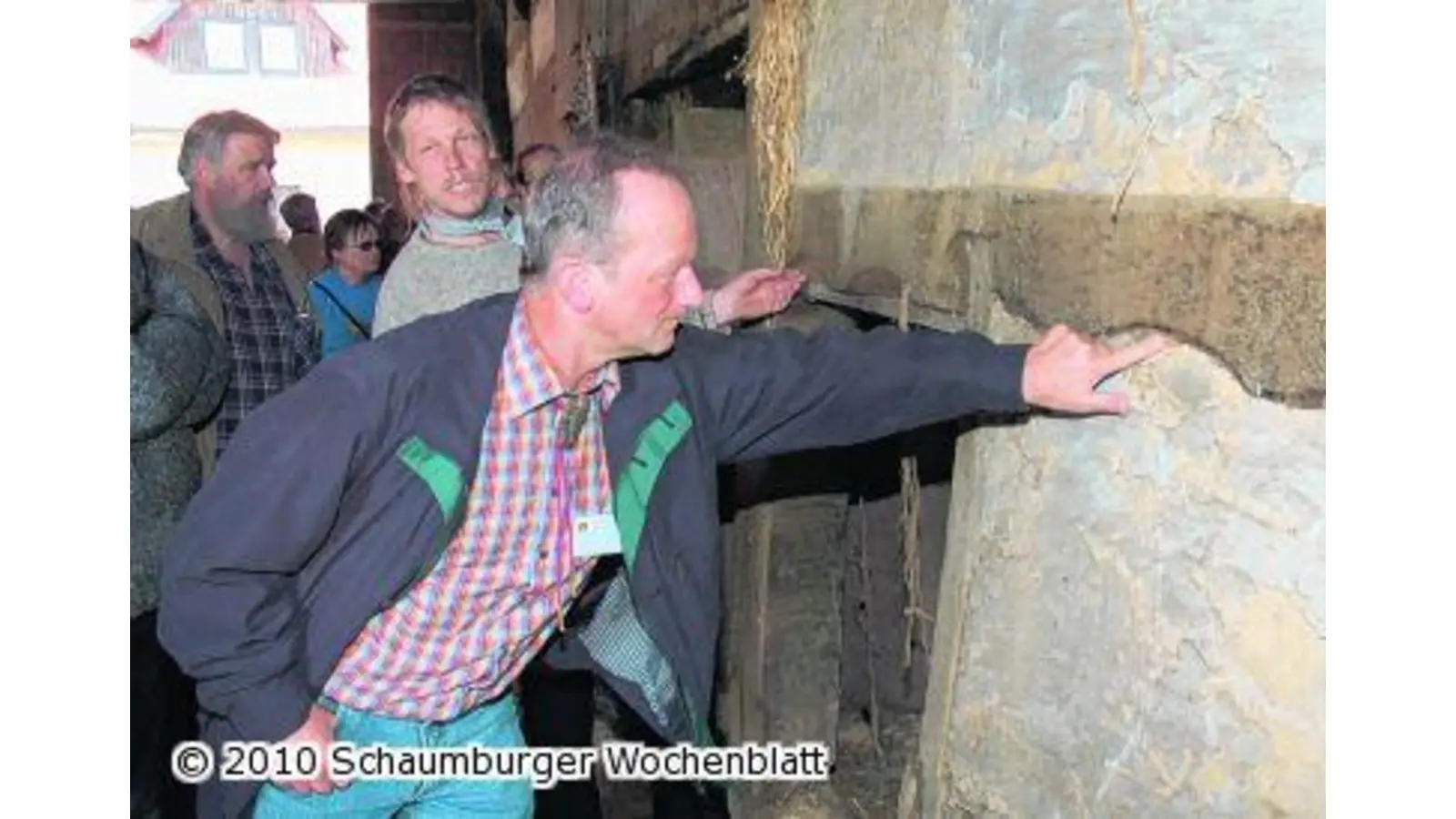 Das Rätsel über die Lage der Feuerstätte in Hülshagen 1 (Foto: wtz)