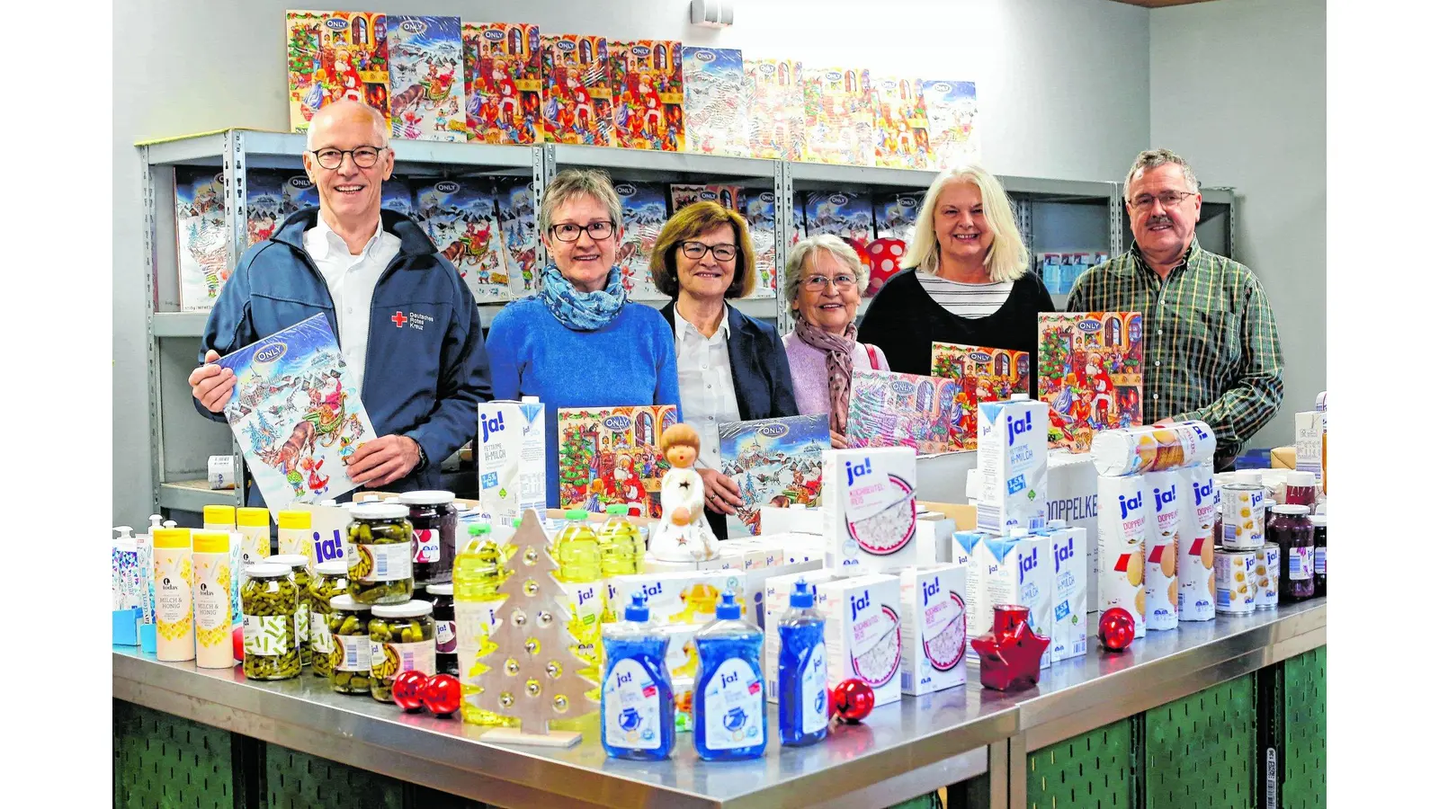 Dank der DRK-Ortsvereine ist der Betrieb der Nenndorfer Tafel gesichert (Foto: jl)