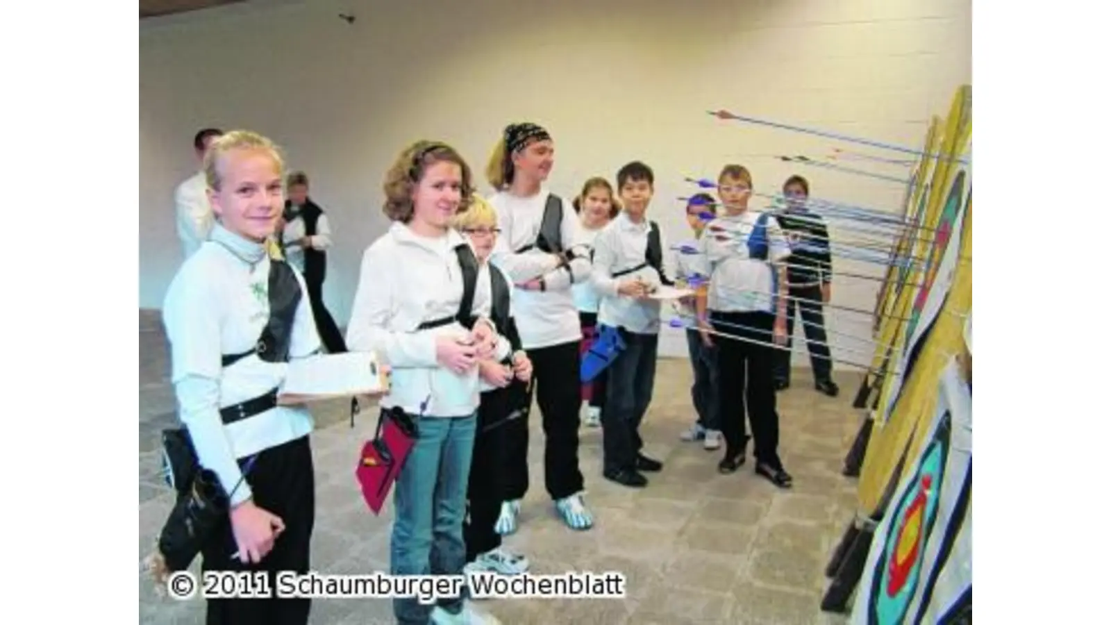 Die Bogenjugend zeigt viel Ehrgeiz (Foto: em)