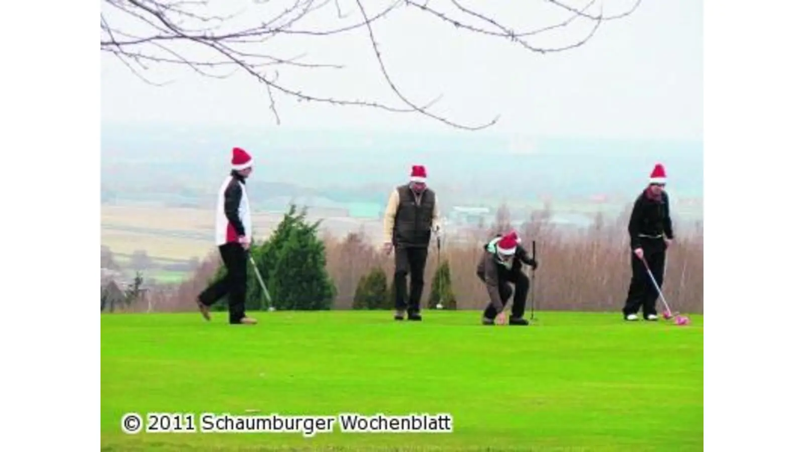 Nikolaus-Turnier beendet die diesjährige Golfsaison (Foto: ro)