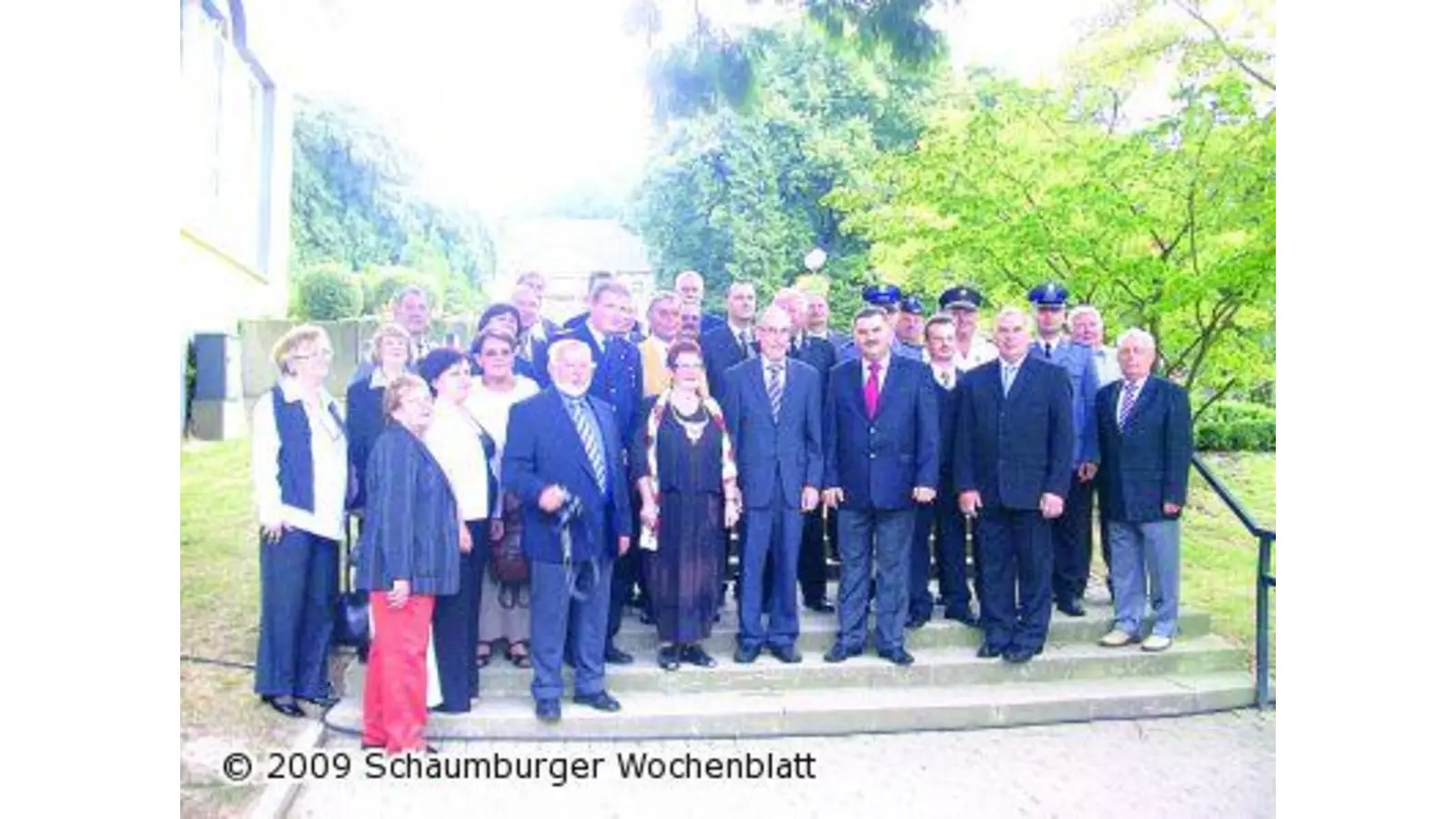 Feierlicher Empfang für Gdow (Foto: red)