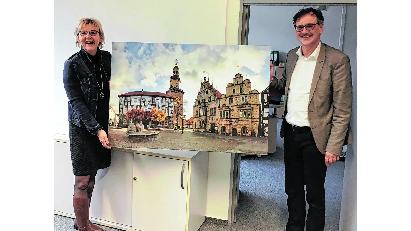 Auch der städtische Bürgermeister hat hier seine Abiturprüfung abgelegt (Foto: red)