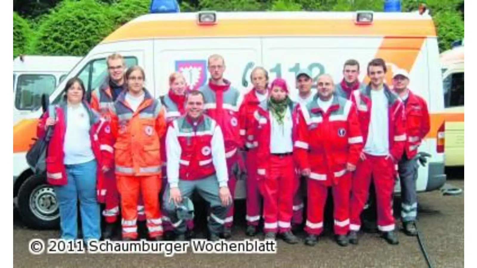Rotkreuzler unterstützen das Ritterheer (Foto: red)