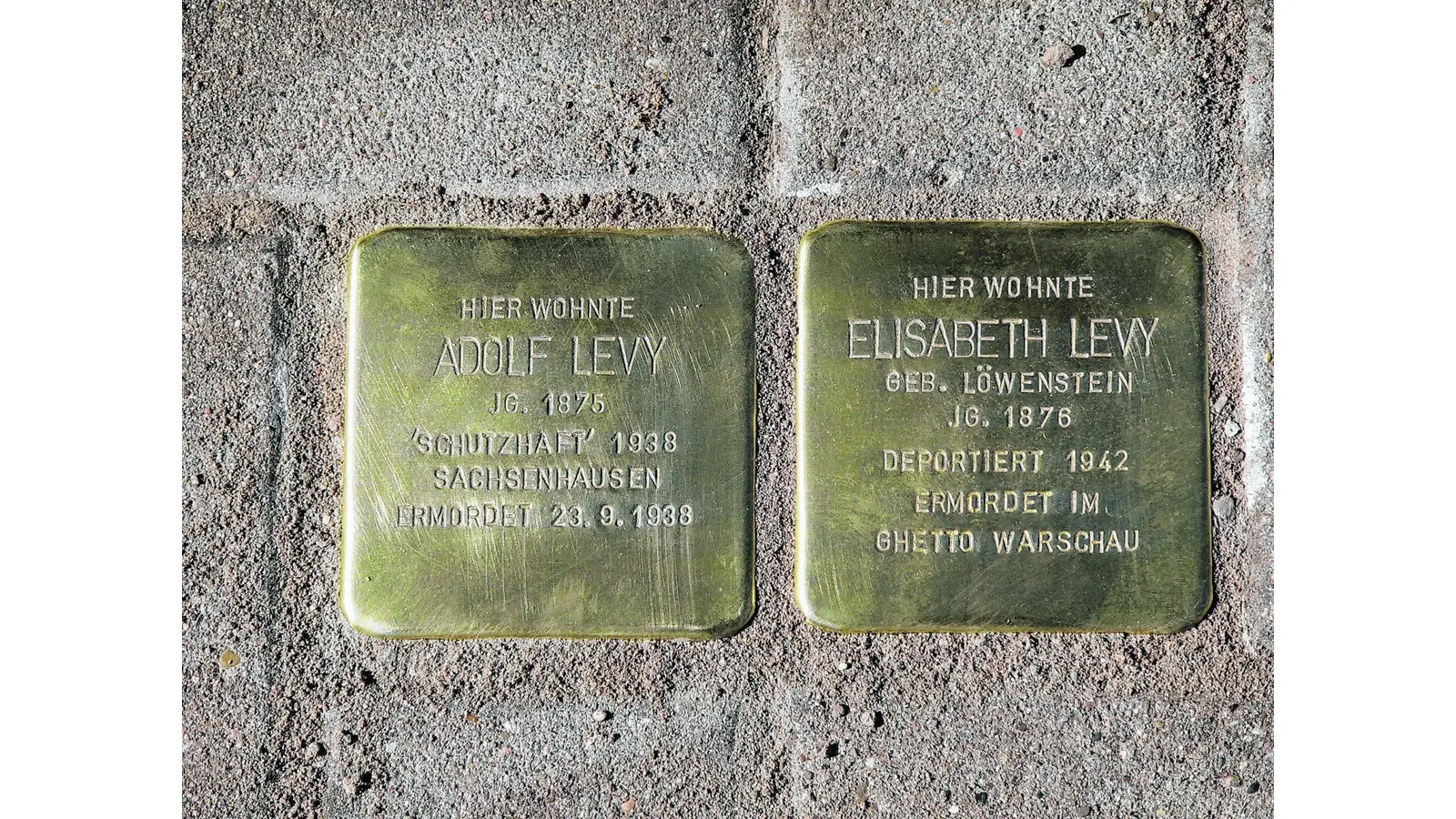 Noch zwei Stolpersteine für Hülsede (Foto: red)