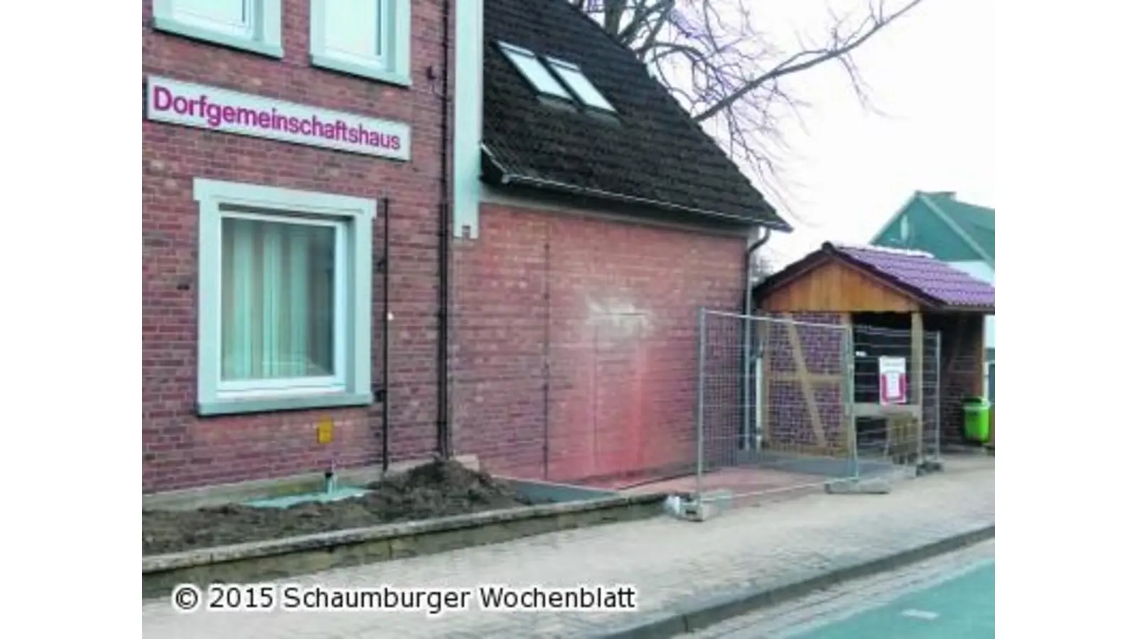 Bauarbeiten an der Lindenschule (Foto: al)
