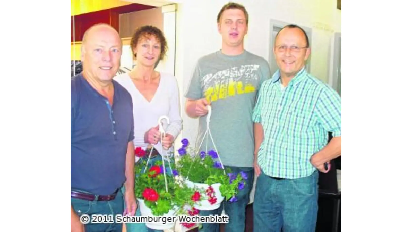 Das Clubhaus erstrahlt in ganz neuem Glanz (Foto: hb)