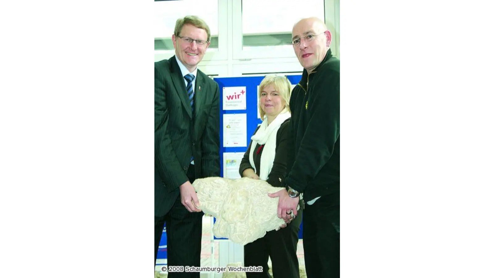 Zehn Sandsteine ziehen bald um (Foto: ih)