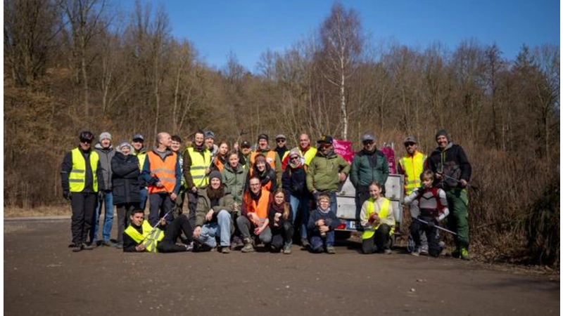 Am Ende der Aktion waren sich auch in diesem Jahr alle Beteiligten einig: Der „Clean Up Day“ zeigt Wirkung und ist ein fester Termin im Kalender (Foto: Marlon Weber )