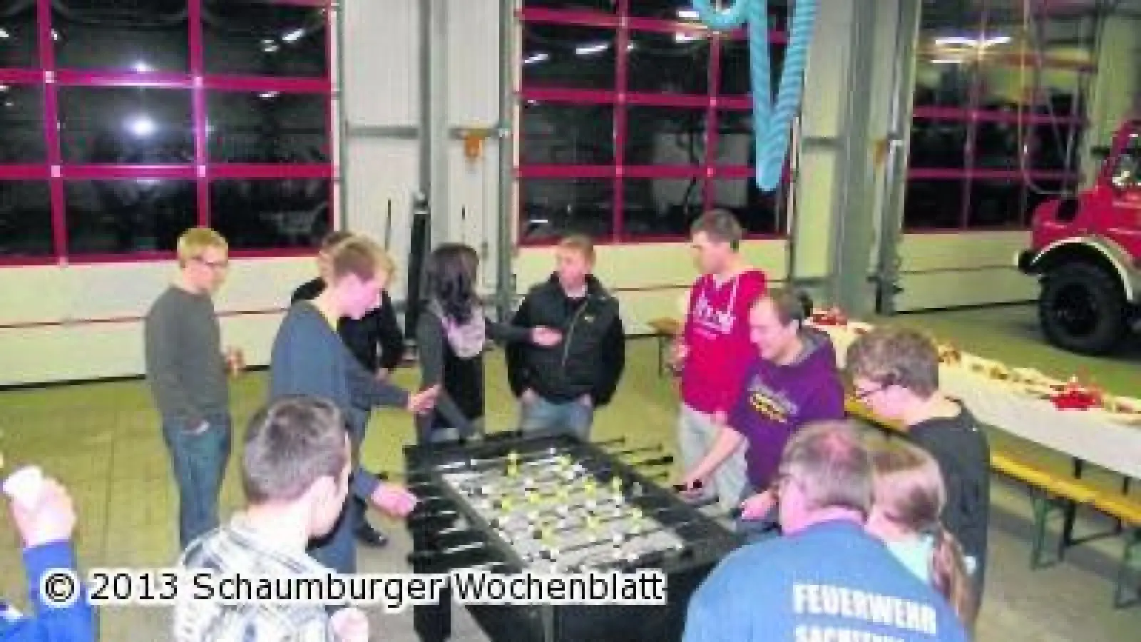 Großes Kickerturnier zum Jahresabschluss (Foto: gi)
