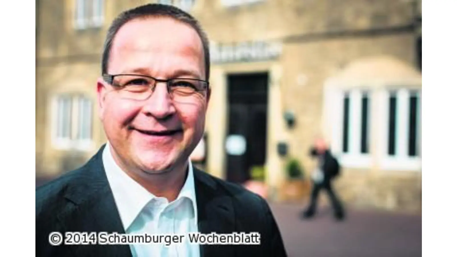 Kandidat stellt Internetseite vor (Foto: em)