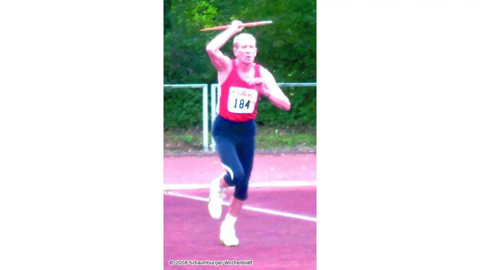 Speerwerfer Horst Schäfer ist in seiner Altersklasse spitze (Foto: pp)