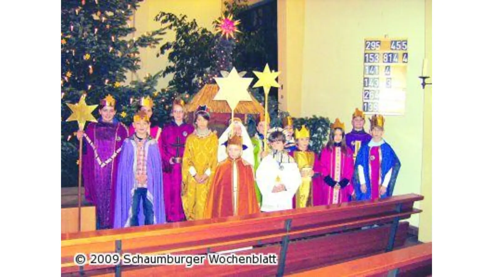 Sternsinger sammeln 3750 Euro für Kinder in Not (Foto: mk)