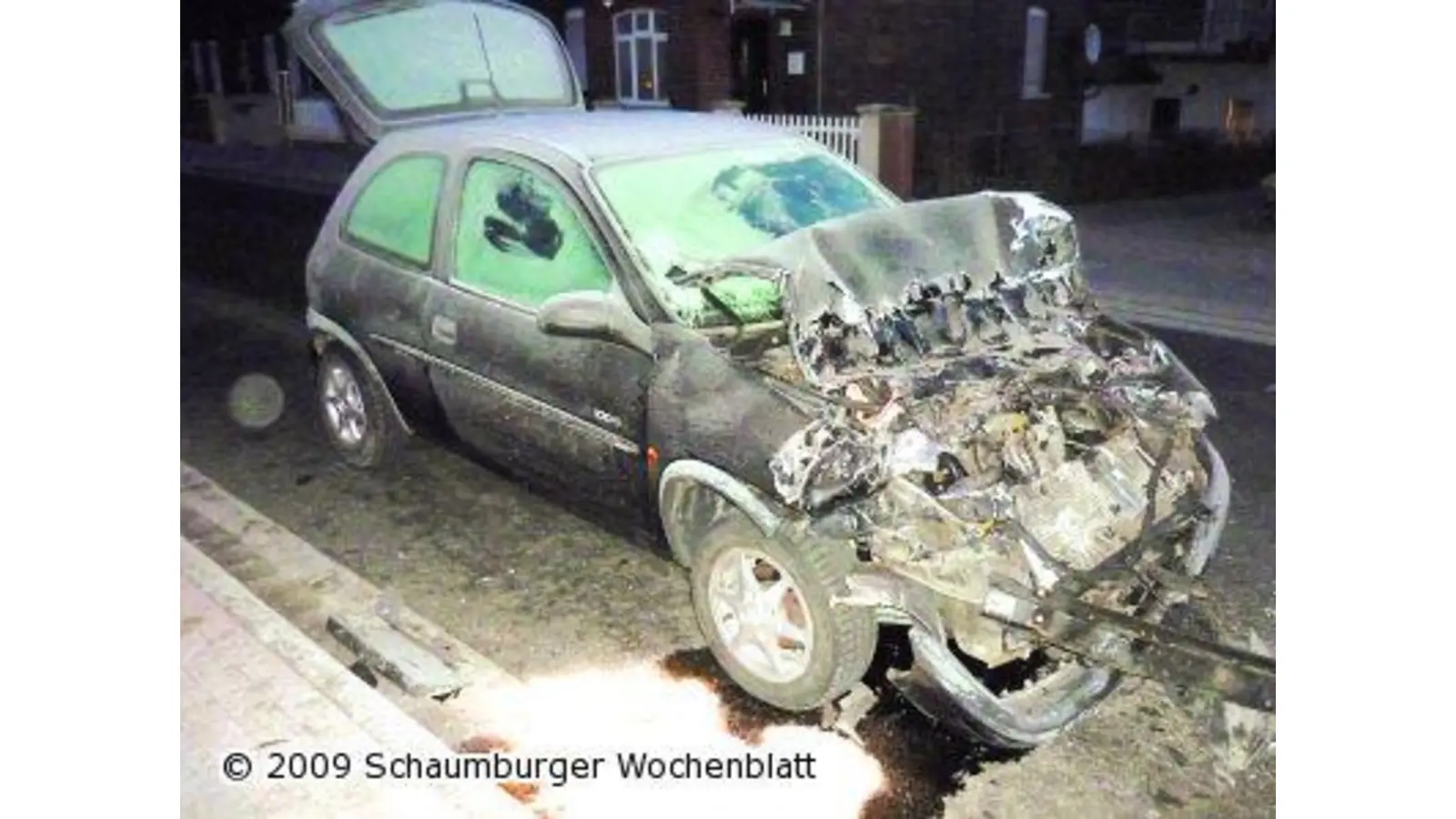 Mit wenig Sicht auf Sprinter aufgefahren (Foto: ste)