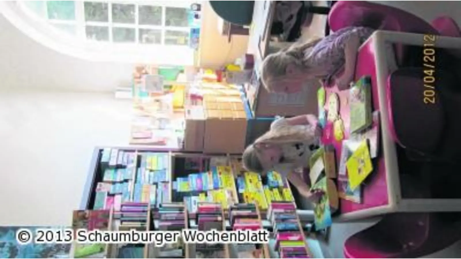 Ganz viel Stoff für die jungen Leseratten (Foto: mk)