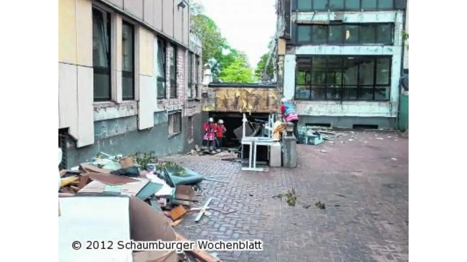 Feuerwehr mit dem ABC-Erkunder im Einsatz (Foto: red)