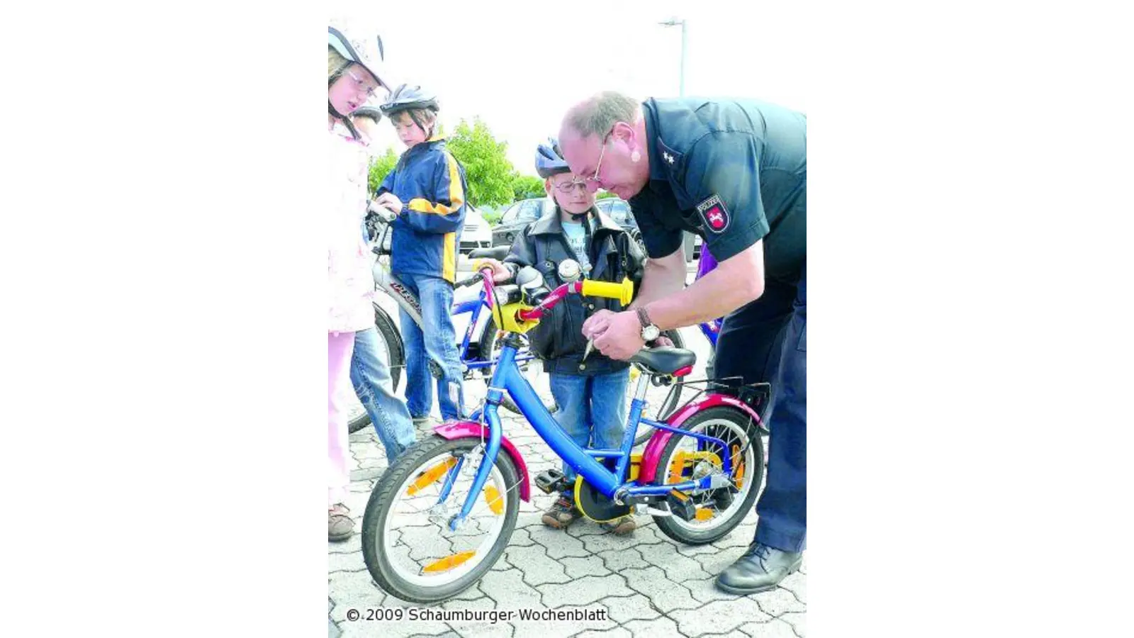 Nur zwei Räder haben Mängel (Foto: al)