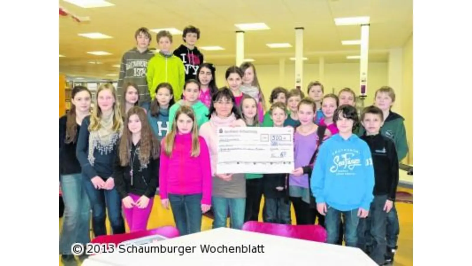 Spende mit einem direktem Bezug (Foto: pd)