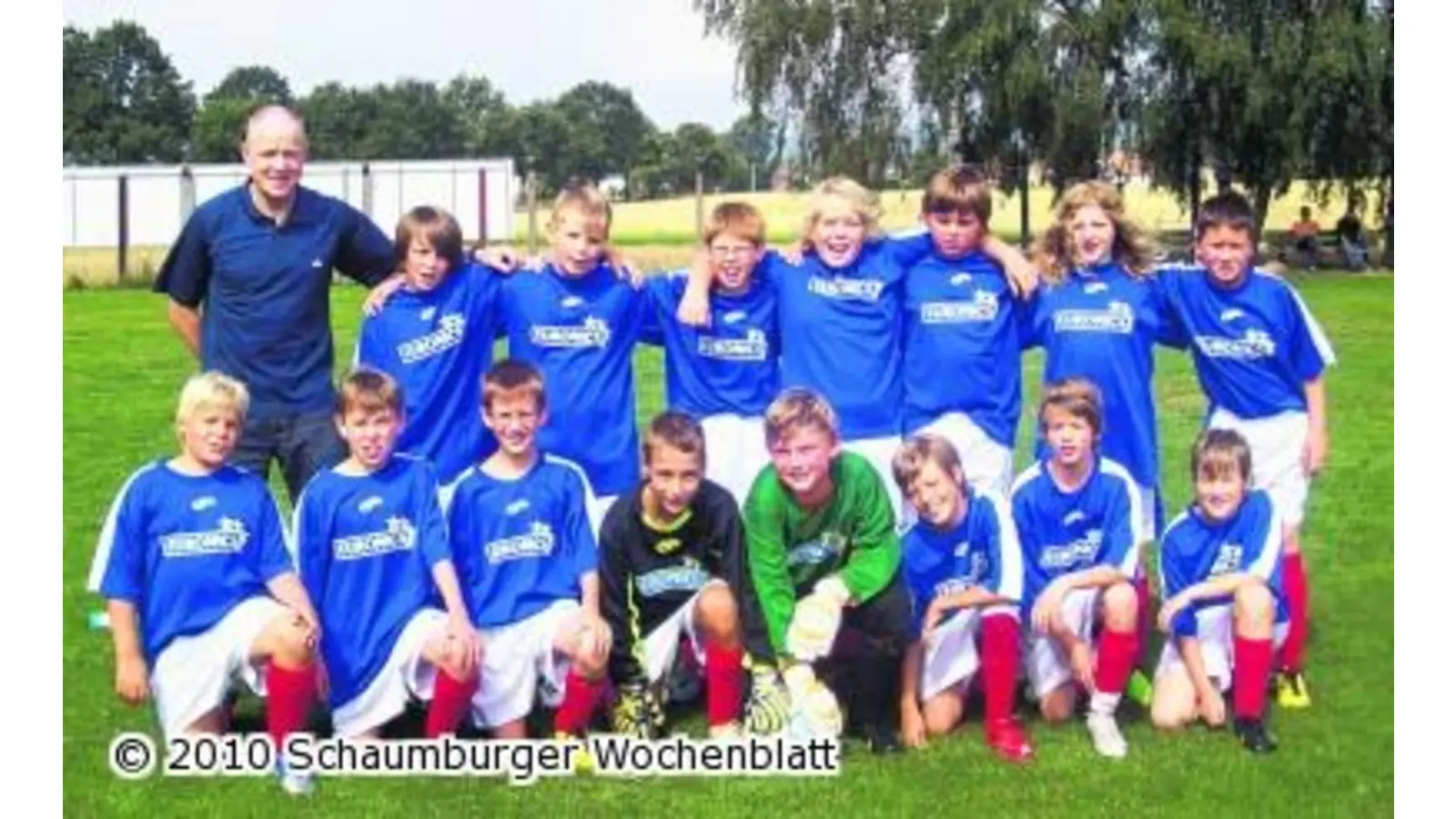 Neue Trikots für die D-Junioren der SG (Foto: tt)