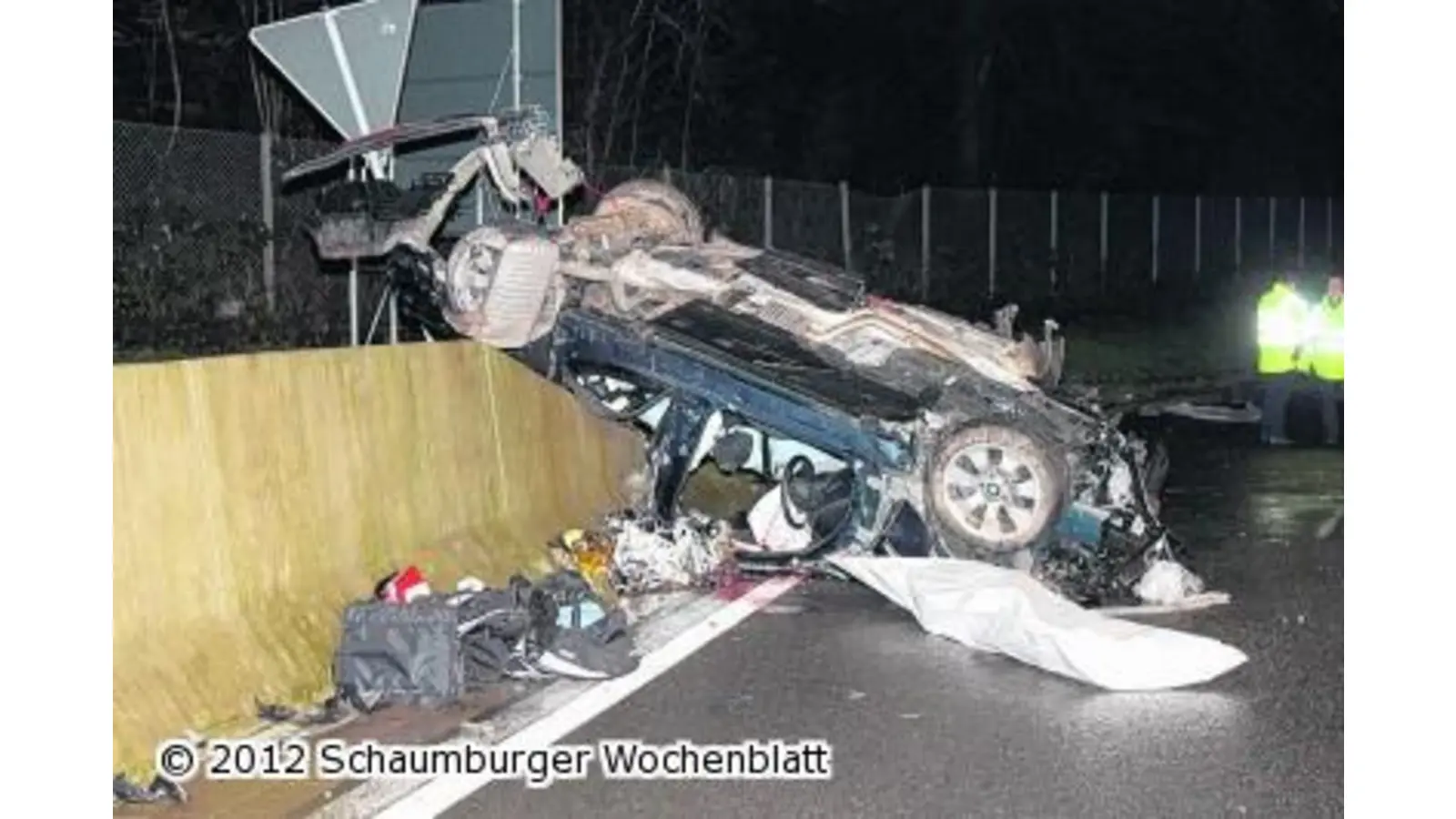 37-jähriger rast auf der A 2 in den Tod (Foto: red)