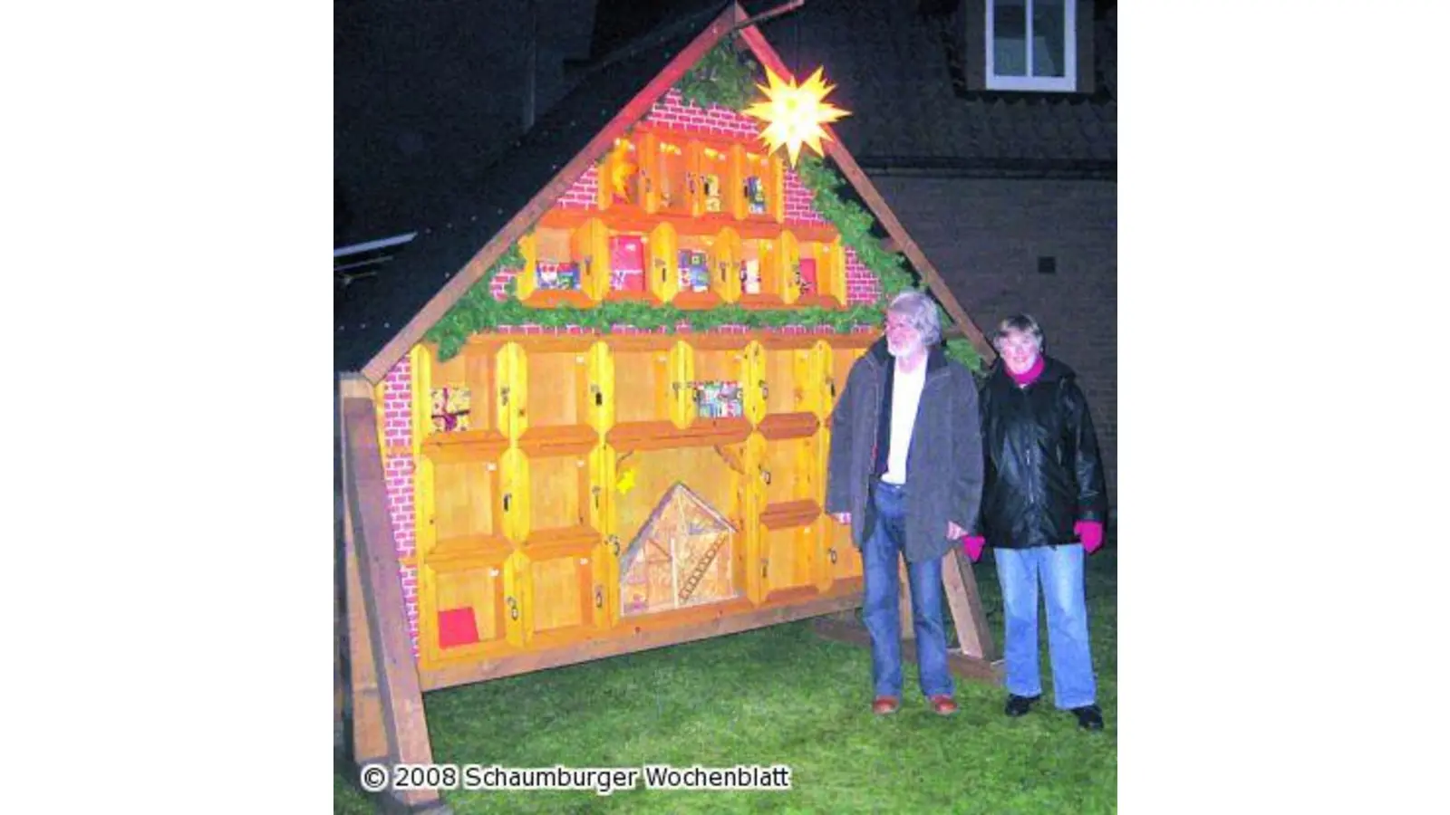 Erste Türchen sind bereits offen (Foto: mk)