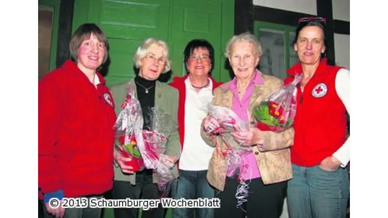 Rote Kreuz ehrt treue Mitglieder (Foto: wtz)